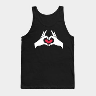 Hand heart Tank Top